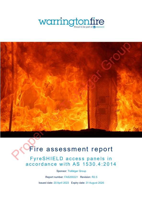 Fire Panel Report Panther Access Panels Australia